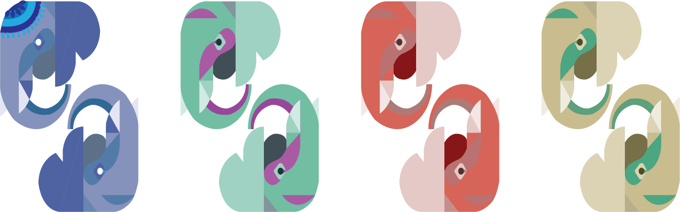 Final iteration detail with head decoration