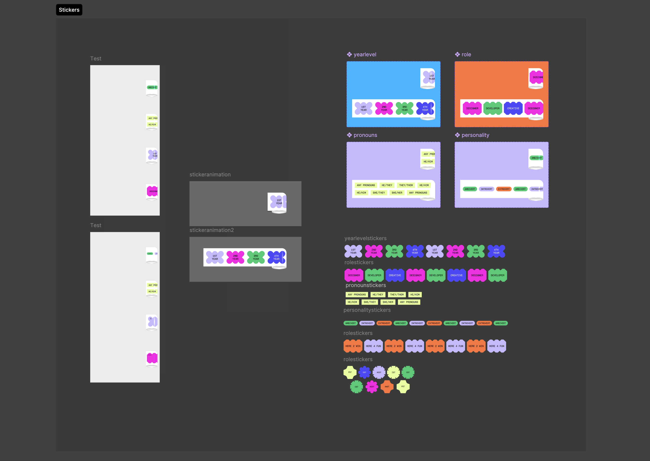 FigBuild sticker system — all categories